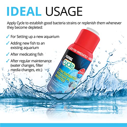 Aquarium Water Treatment Biological Enhancer, 8.4 Oz. L9949