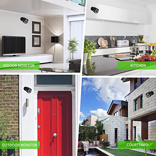 8CH 1080P Home Security Camera System with 1TB Hard Drive, Night Vision, Remote Access L947
