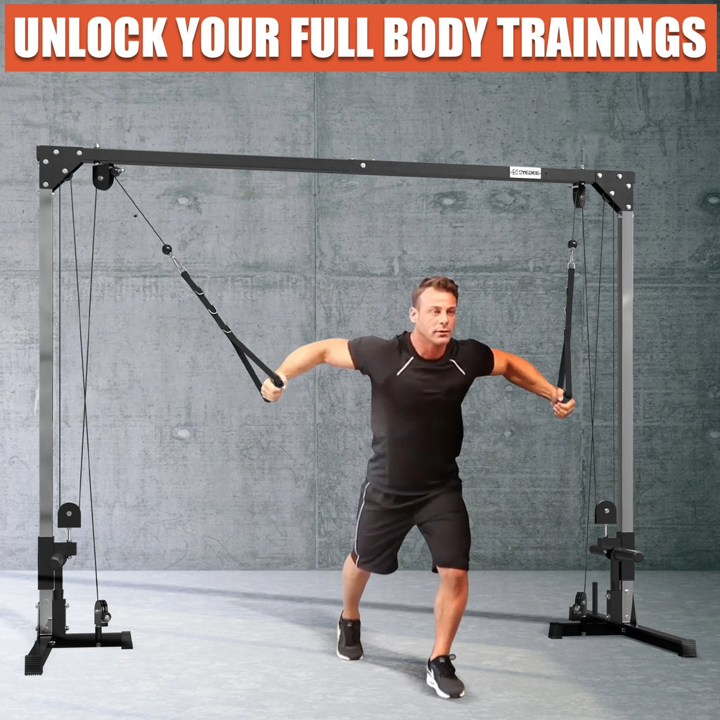 Dual Pulley Cable Crossover Machine for Home Gym V939480