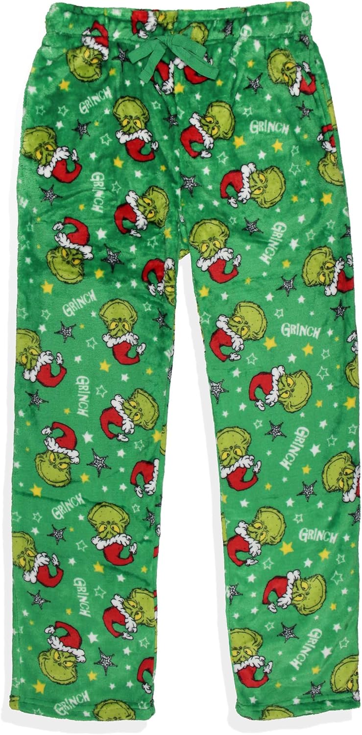 Men's Grinch Lounge Pajama Sleep Set, 2X-Large T150259