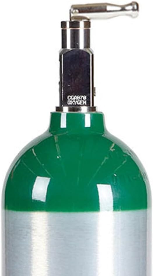 Medical Oxygen Cylinder with CGA870 Valve, D Size 14.6 cf V690405