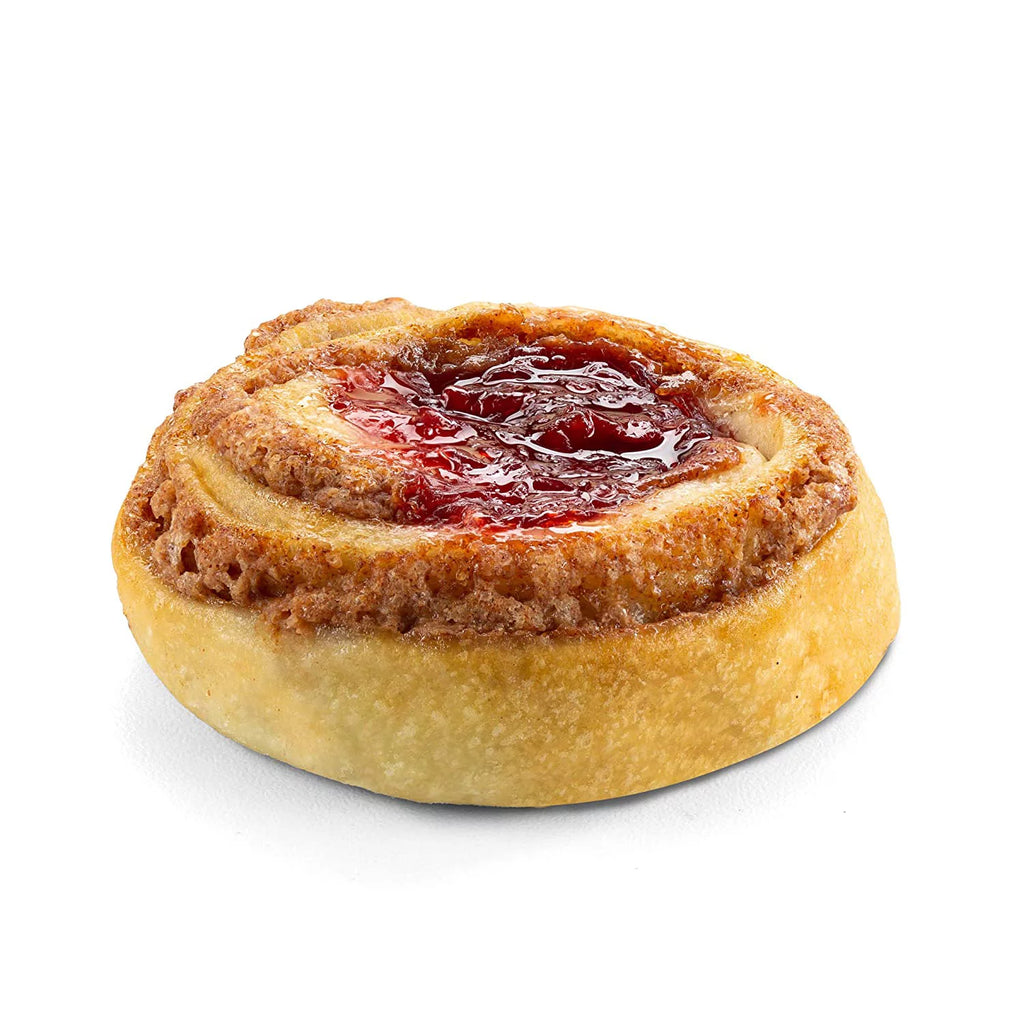 Mini Cinnamon Buns with Apple, Cherry or Blueberry, 16 Pastries per Tray B14206