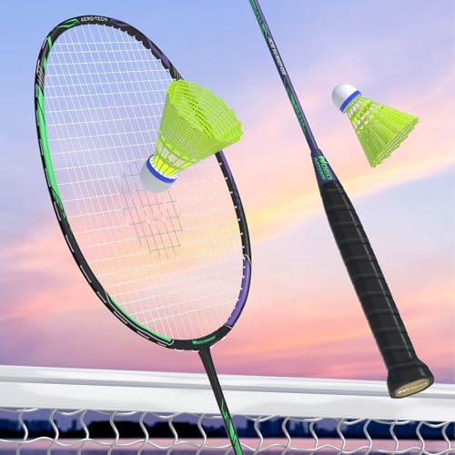 Carbon Fiber Badminton Racket for Gym Backyards S8617