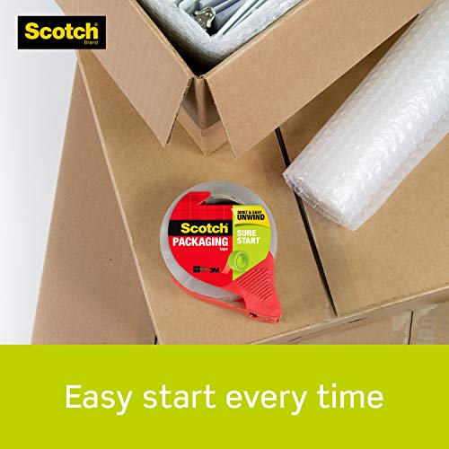 Shipping Packaging Tape, 1.88" x 38.2 yd, Clear, 1 Roll K401904