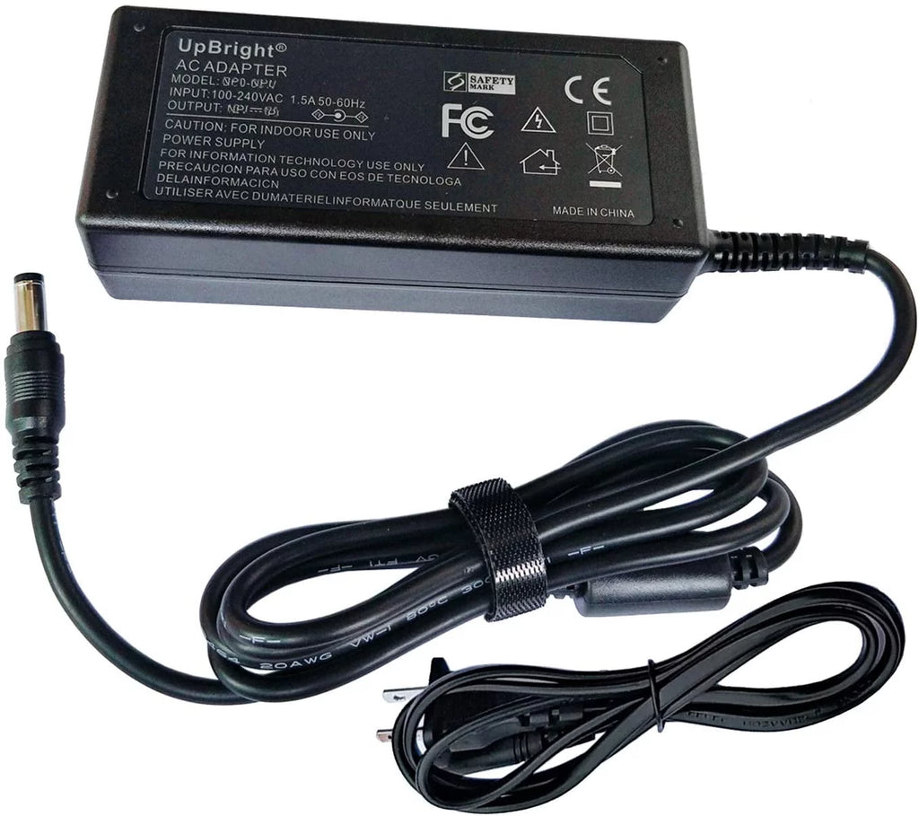 UpBright 24V AC/DC Adapter Compatible with JBL Bar 3.1 - Channel 4K Soundbar Wireless Subwoofer JBLBAR31BLKAM TNUA2402703 Electronics Huizhou Co Ltd 24VDC 2.7A 65W Power Supply Cord Battery Charger