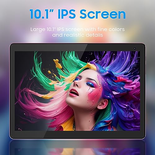Tablet 10 inch Android 14, Quad Core, 32GB Storage, 6GB RAM, Black R87282