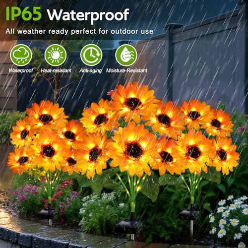 Outdoor Solar Christmas Decorations, 180 LED Candy Cane Lights, 8 Modes, Waterproof G88930