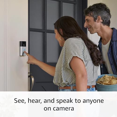 Battery Doorbell with Head-to-Toe Video, Two-Way Talk and Motion Alerts U183