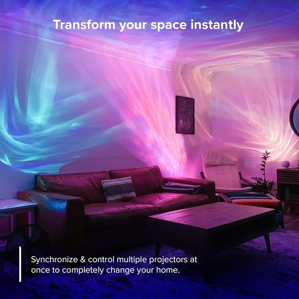 LED Aurora Projector for Bedroom Relaxation and Night Light A286