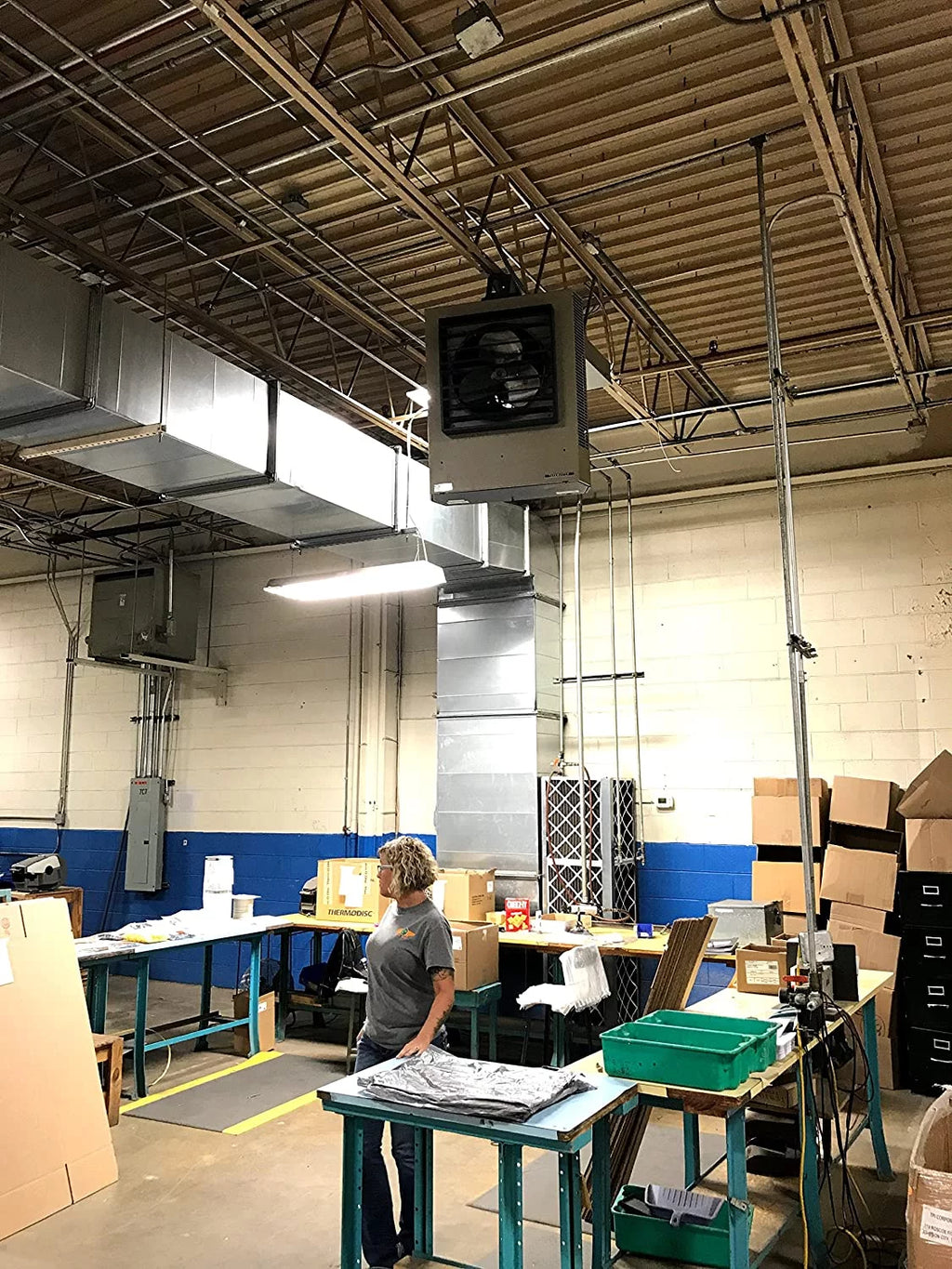 Fan Forced Unit Heater, 400 cfm, 208 Volt O11822