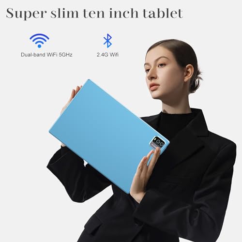 10 Inch Android Tablet with Keyboard Case Mouse Stylus J550018
