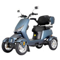 Heavy Duty 4 Wheel Mobility Scooters for Adults, 800W Powered All Terrain Mobility Scooters with Seat and Remote Control, Handicap Scooters for Seniors Outdoor Long Range Travel (Sliver)