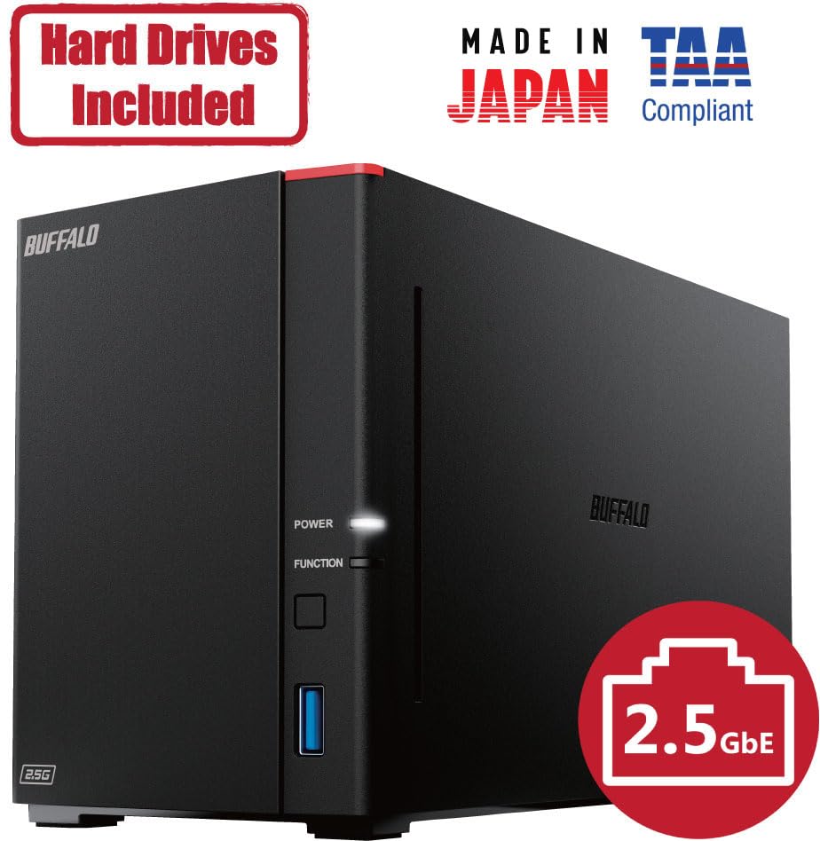 4TB 1-Bay NAS Network Attached Storage with HDD Included A8862