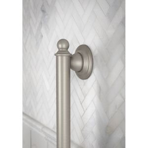 Bathroom Safety 18-Inch Stainless Steel Grab Bar, Oil-Rubbed Bronze I9237