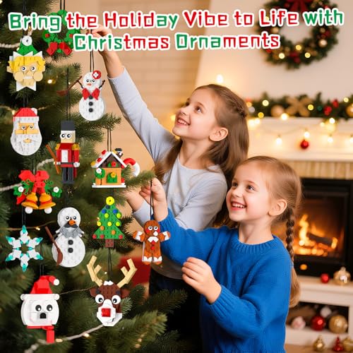 Christmas Ornaments Building Kit 13-in-1 for Kids T632