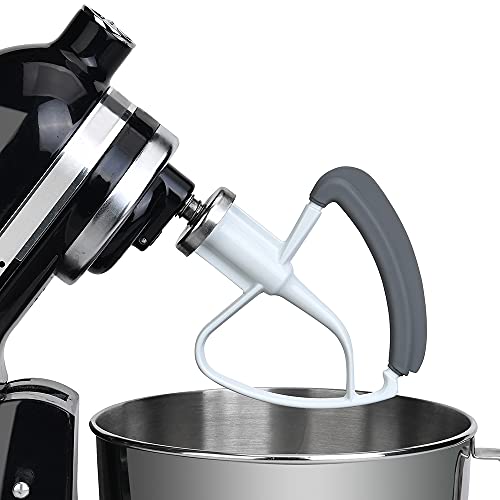Flex Edge Beater for Tilt-Head Stand Mixer, Silicone Bowl Scraper Attachment A706148