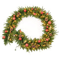Pre-lit Christmas Garland 9ft with 50 LED Lights B458889