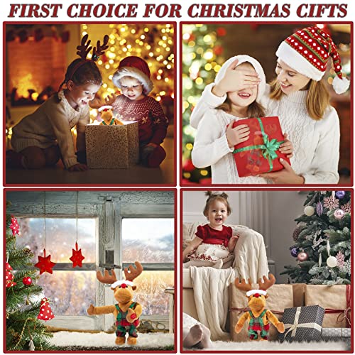 Animated Reindeer Plush Toy Christmas Singing Stuffed Animal L27908