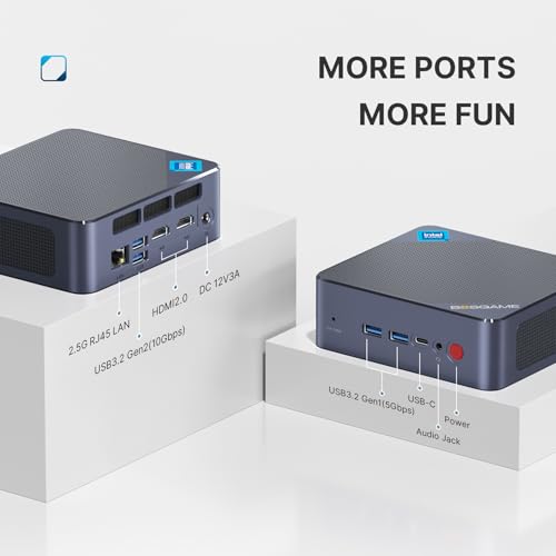 Mini PC AMD Ryzen 7 5700U, 32GB RAM 1TB SSD, Dual LAN 2.5GbE, Triple Display V9249