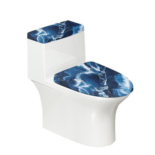 Christmas Toilet Lid and Tank Cover Set for Bathroom Decor K51670