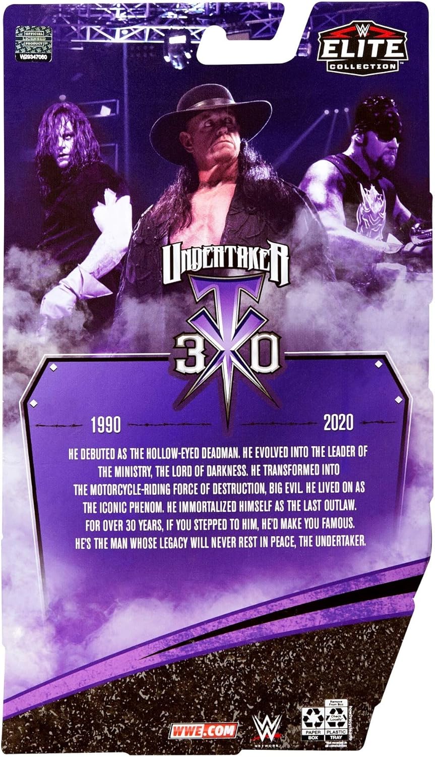 Undertaker Elite Series Action Figure with Realistic Detailing J918