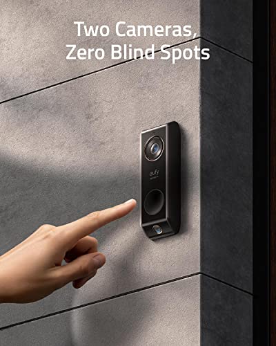 Video Doorbell Wired with Chime, Dual Cam, 2K HDR, No Monthly Fee Y27175