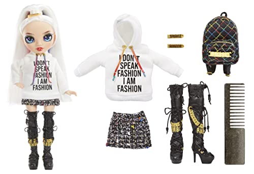Rainbow High Jr High Series 2 Amaya Raine - 9" Posable Fashion Doll with Designer Accessories and Backpack O55625