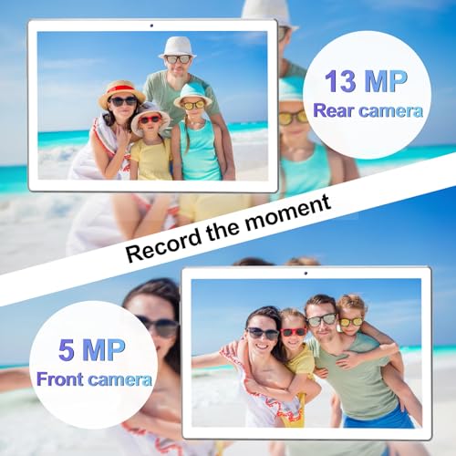 Android Tablet 10.1 Inch, 16GB RAM 128GB ROM, 2 in 1 with Keyboard Mouse Pen H3534