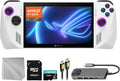 ASUS ROG Ally 512GB Gaming Handheld 7-inch Touchscreen 120Hz FHD 1080p AMD Ryzen Z1 Processor, Hub, 128GB MicroSD Card, 4 Accessories: 5 in 1 Bundle