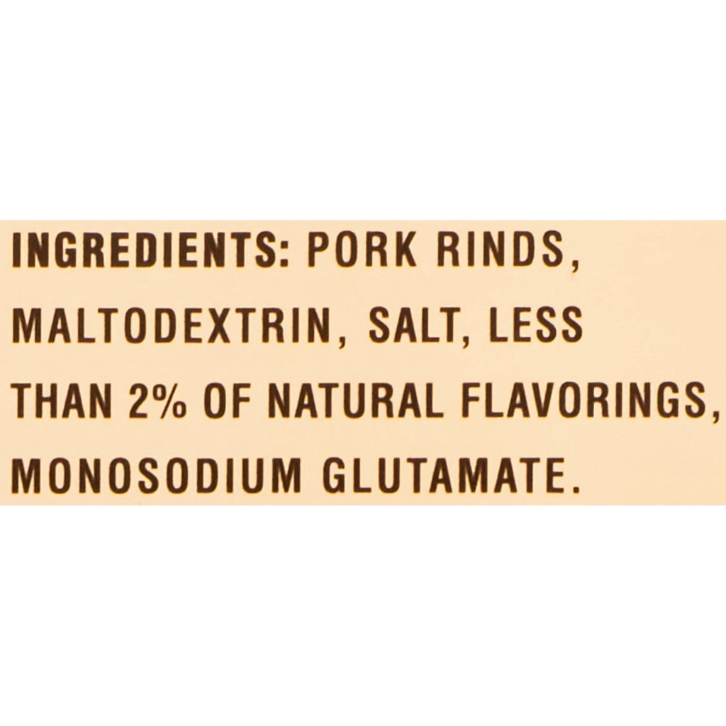 Bacon Curls Microwave Pork Rinds, Original, 1.75 oz (Pack of 18) N143
