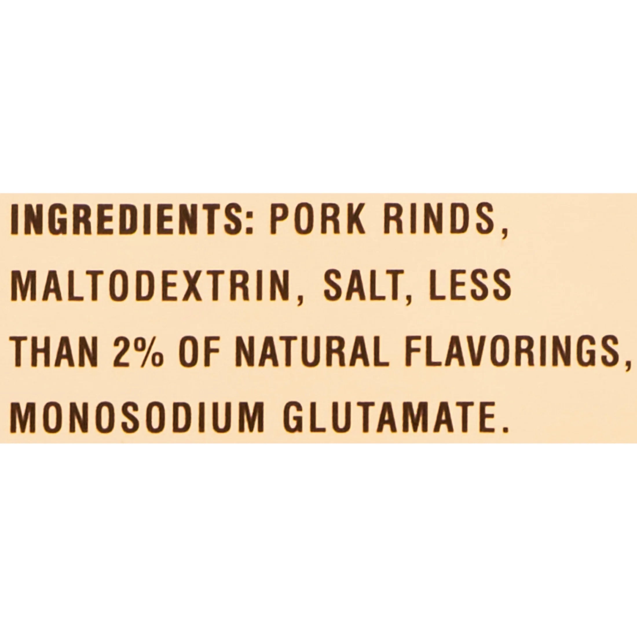 Bacon Curls Microwave Pork Rinds, Original, 1.75 oz (Pack of 18) N143