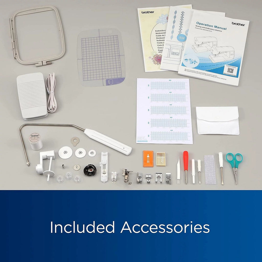 Sewing & Embroidery Machine with Deluxe Bundle G59381
