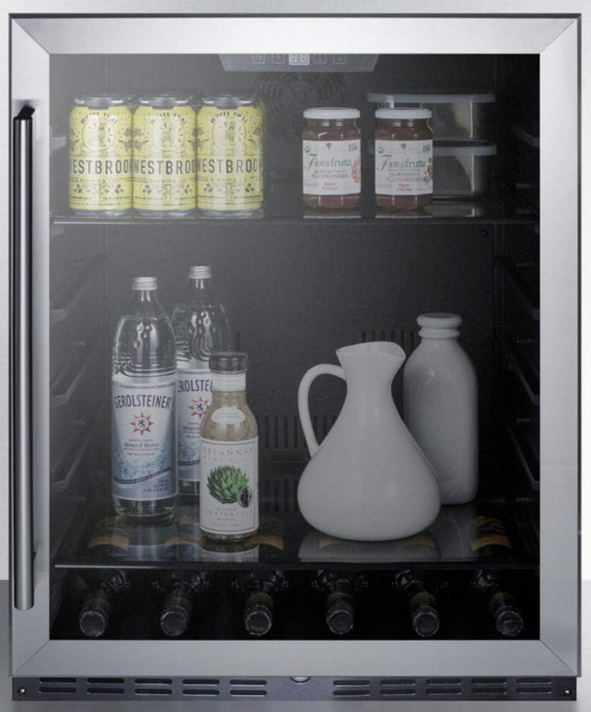 24" ADA Compliant Commercial Compact Refrigerator with 5 cu. ft. Capacity L9192