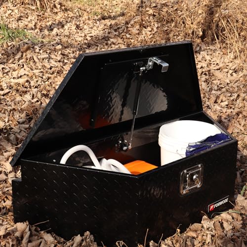 Aluminum Trailer Tongue Tool Box with Lock, 39 Inch Y290818