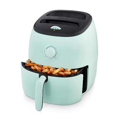 Electric Air Fryer Oven, 2.6 Qt., Grey, Compact, Auto Shut Off, 1000-Watt O64979