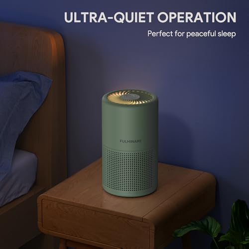 H13 True HEPA Air Purifier for Bedroom, Quiet with Night Light V933