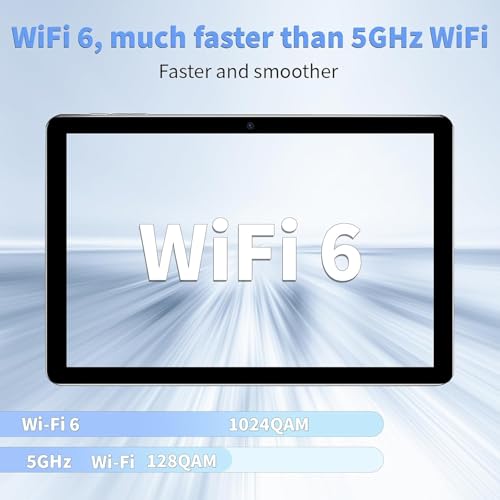10 Inch Tablet with Keyboard Mouse, 6GB RAM 64GB ROM, IPS Touch Screen O15451