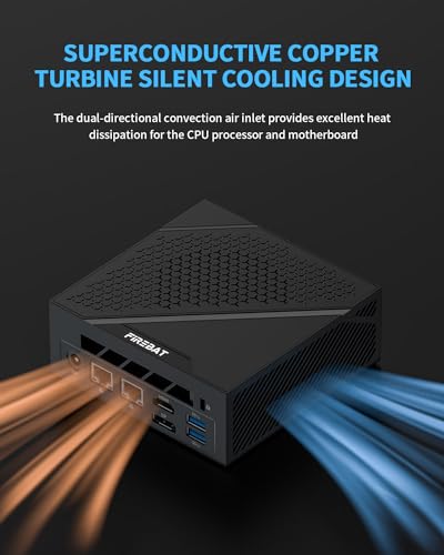 Mini PC, Intel N100, 16GB RAM 512GB SSD, Windows 11, 4K Dual HDMI R9616