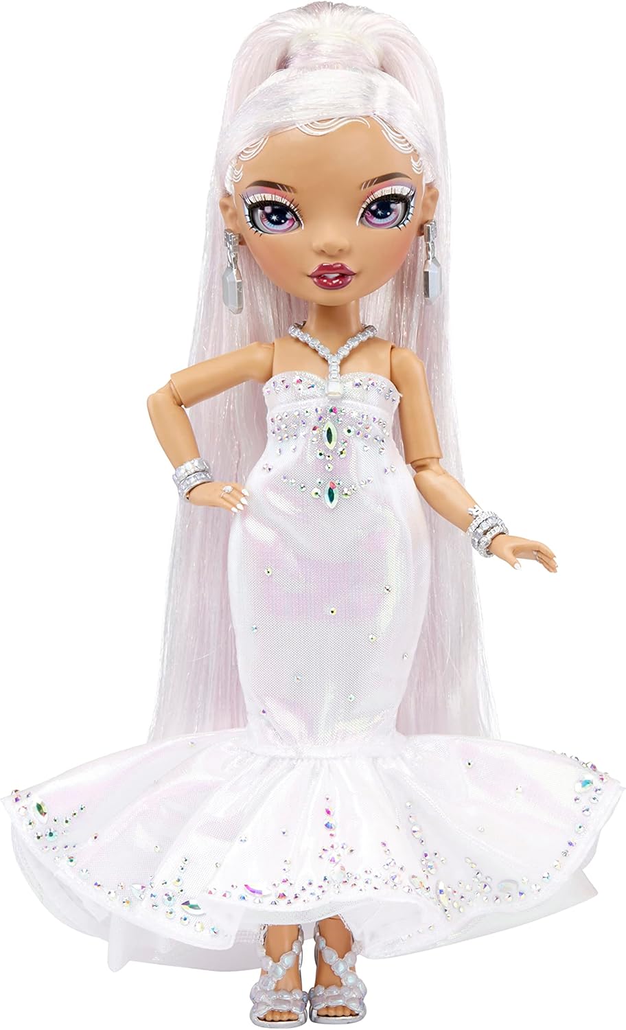 Rainbow High Doll with Multicolor Hair and Iridescent Gown O5195