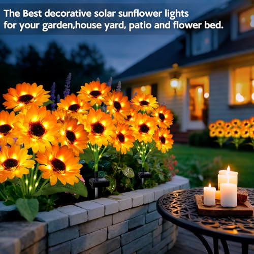 Outdoor Solar Christmas Decorations, 180 LED Candy Cane Lights, 8 Modes, Waterproof G88930