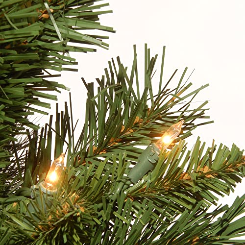 24 in Pre-Lit Mini Artificial Christmas Tree with 35 Clear Lights R420697