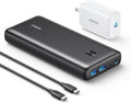 Anker Portable Charger, 737 Power Bank (PowerCore III Elite 25,600 mAh) Combo with 65W PD Wall Charger, Power IQ 3.0 Battery Pack for MacBook Pro / Dell XPS, Microsoft Surface, iPad Pro, iPhone 15