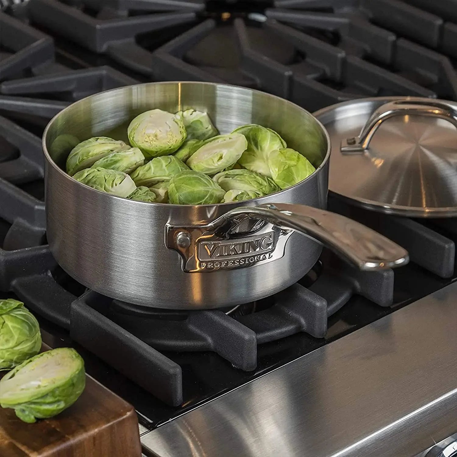5-Ply Stainless Steel Cookware Set 10 Piece E96958