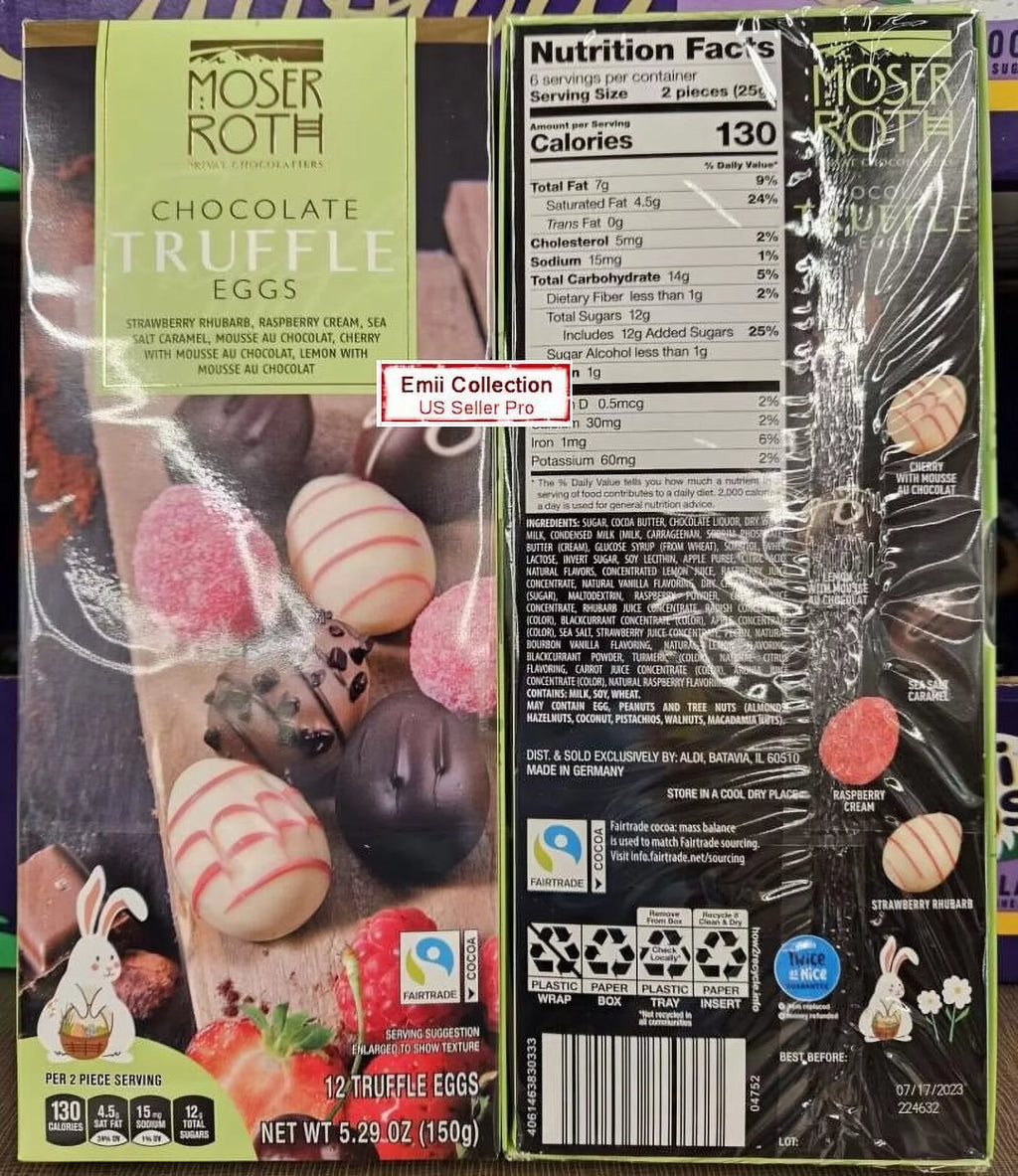Chocolate Truffle Eggs 5.29oz (2 Boxes) G12127