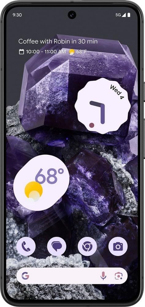 Pixel 8 256GB Unlocked, Obsidian (Renewed) Z8557