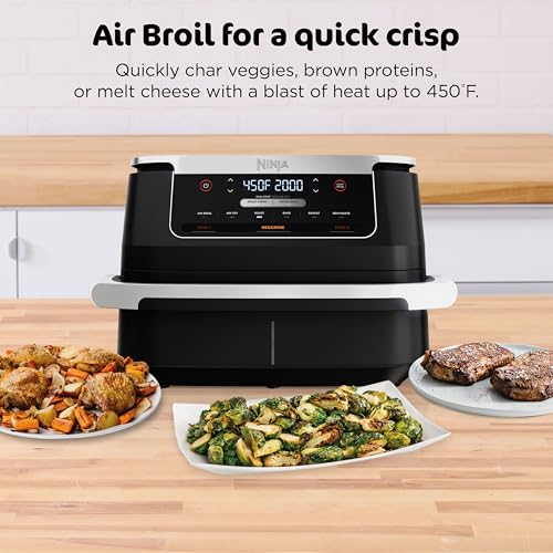 10QT 6-in-1 DualZone Air Fryer with 2 Independent Baskets B40403