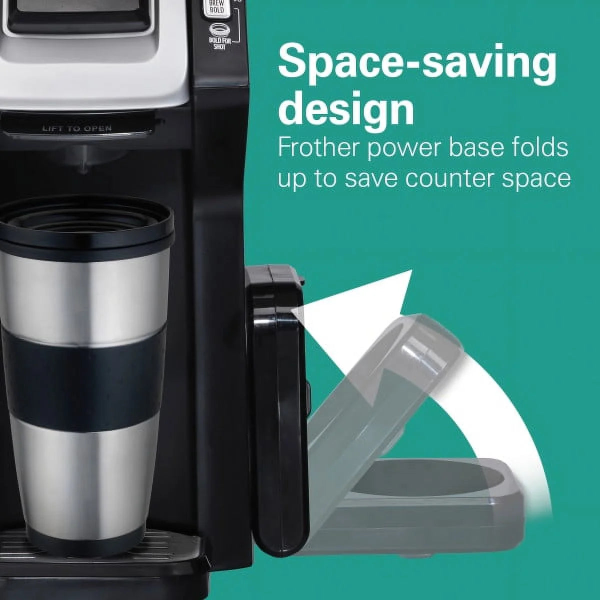 Capsule Coffee Machine - Black H990