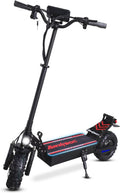 Electric Scooter for adult, 2500W Motor up to 30 MPH Max 30 Miles 11 inch Pneumatic Tire, Front (Ultra Double) Suspension and Double Brake, Foldable Escooter Adult Without Seat