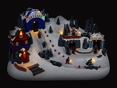 Lighted Musical Christmas Village Collectible Houses U181