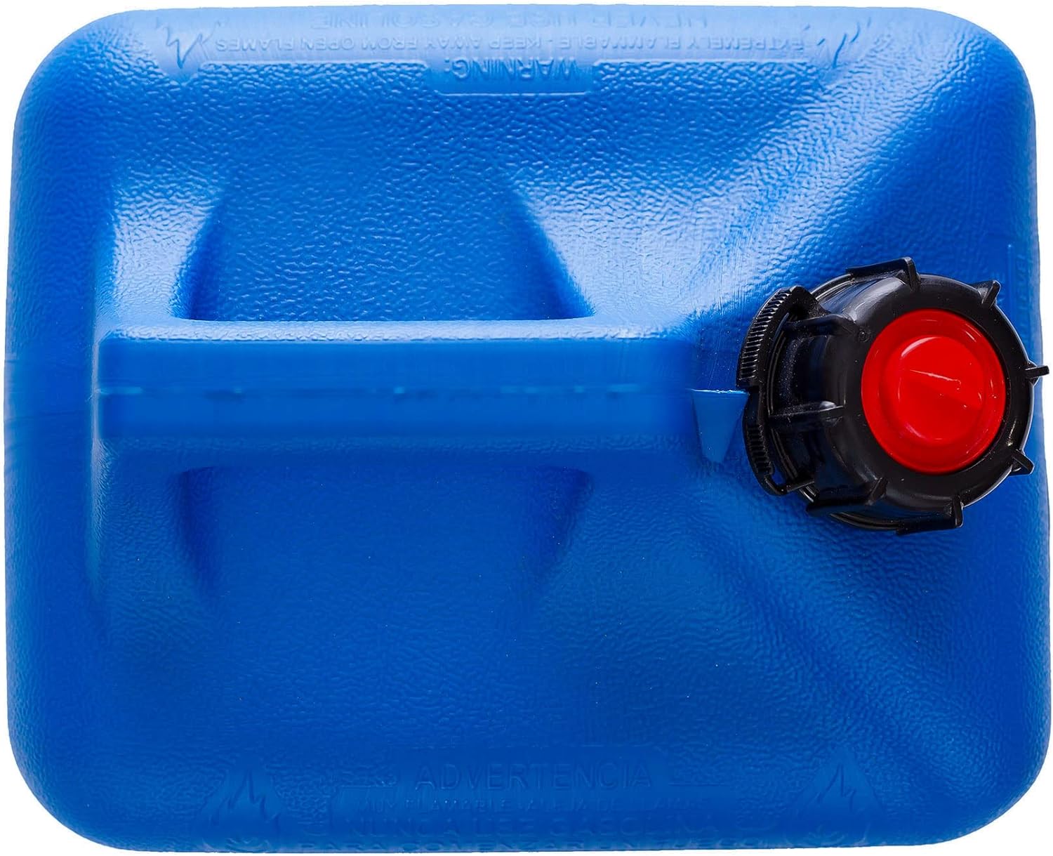 2-Gallon EPA & CARB Compliant Kerosene Gas Can Fuel Container with Flame Shield, Blue (4 Pack) S2632